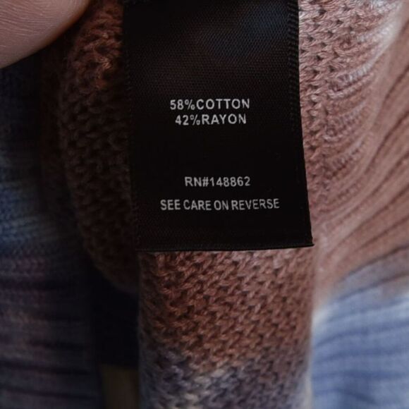 Torrid Multi Tie-Dye Pullover V-Neck Long Sleeve Sweater Sz 2X  Hippie Festiva - Picture 6 of 8